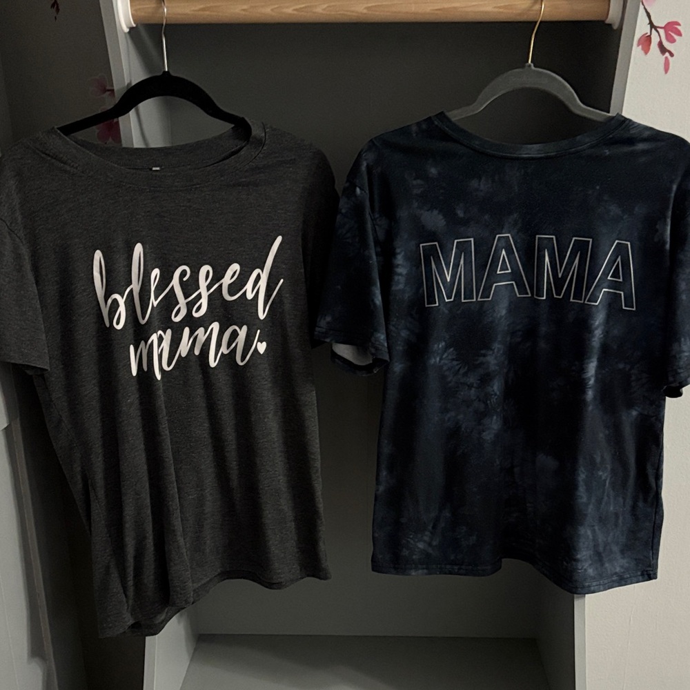 Blessed Mama and Mama T-Shirts
